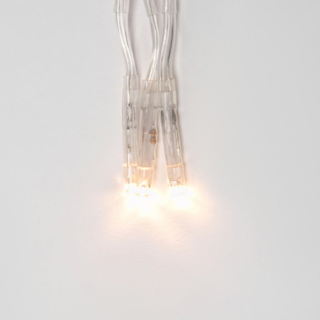 ULD-S0300-200/DTA WARM WHITE IP20 FIRECRACKER Гирлянда светодиодная с контроллером Фейерверк, 3м. 200 светодиодов. Теплый белый свет. Провод прозрачный. ТМ Uniel - Volpe фото 3
