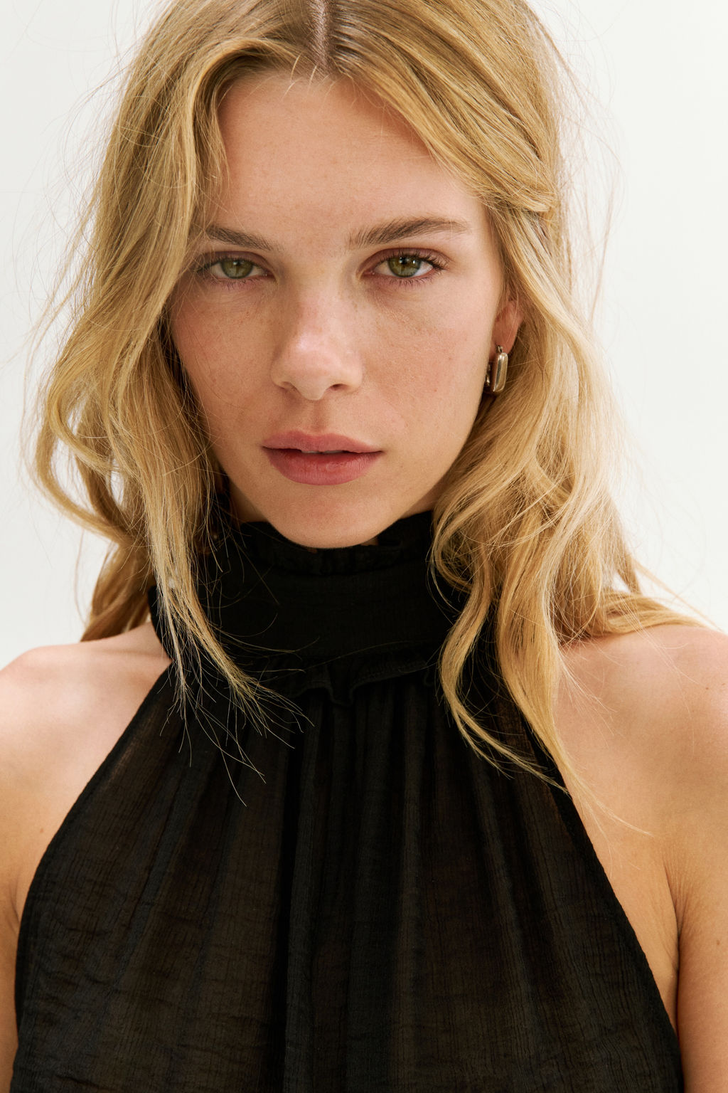 Top con cuello de lazo - H&m фото 3