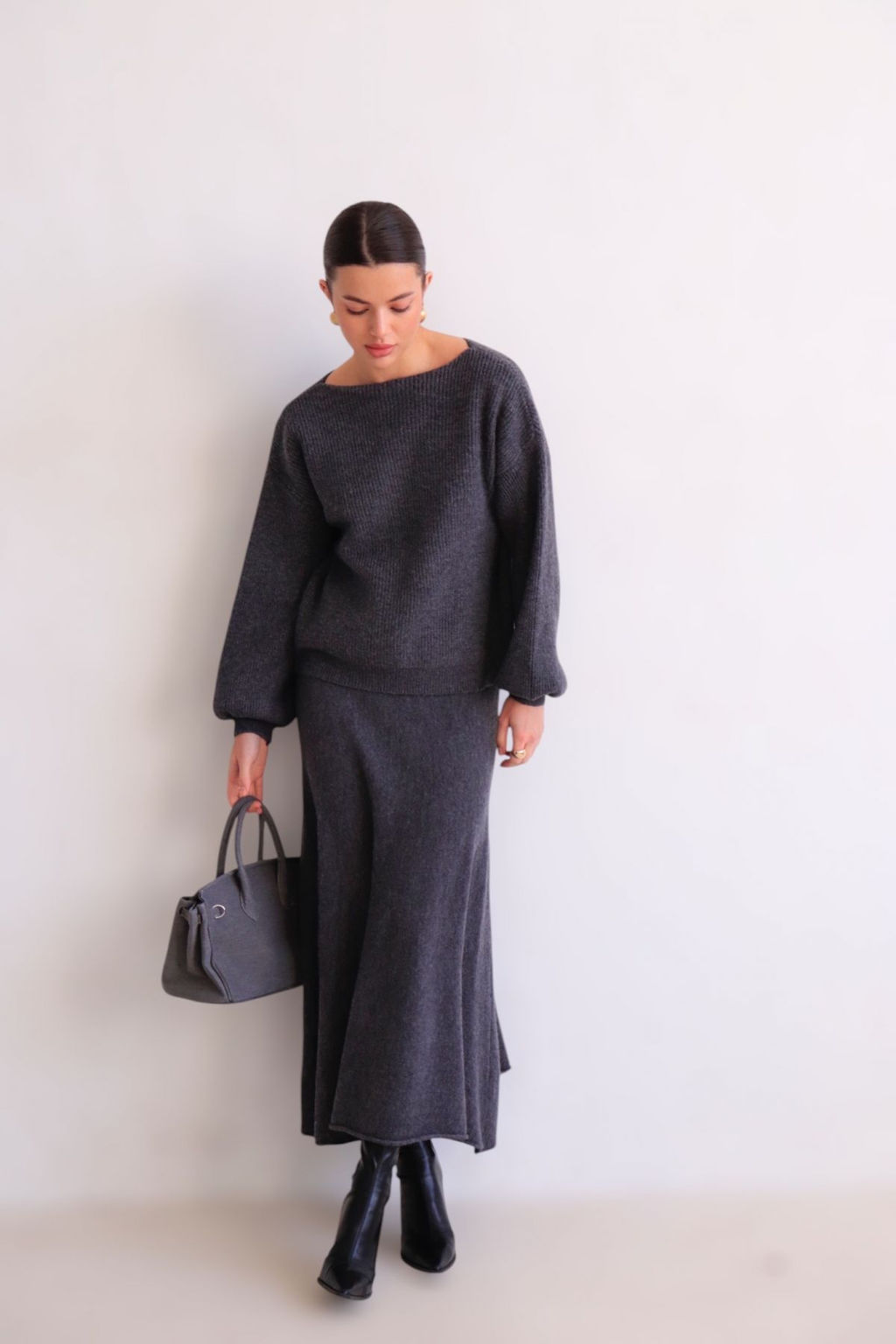 Martichelli Костюм вязаный тёмно-серый  фото 19