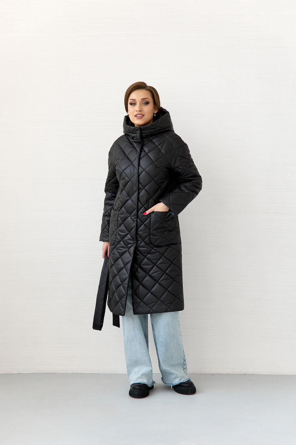 Куртка женская демисезонная 24111 (черный ) - Kankan фото 5