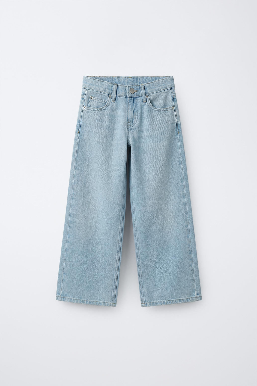 WIDE-LEG JEANS WITH ANIMAL PATCHES - Zara фото 5