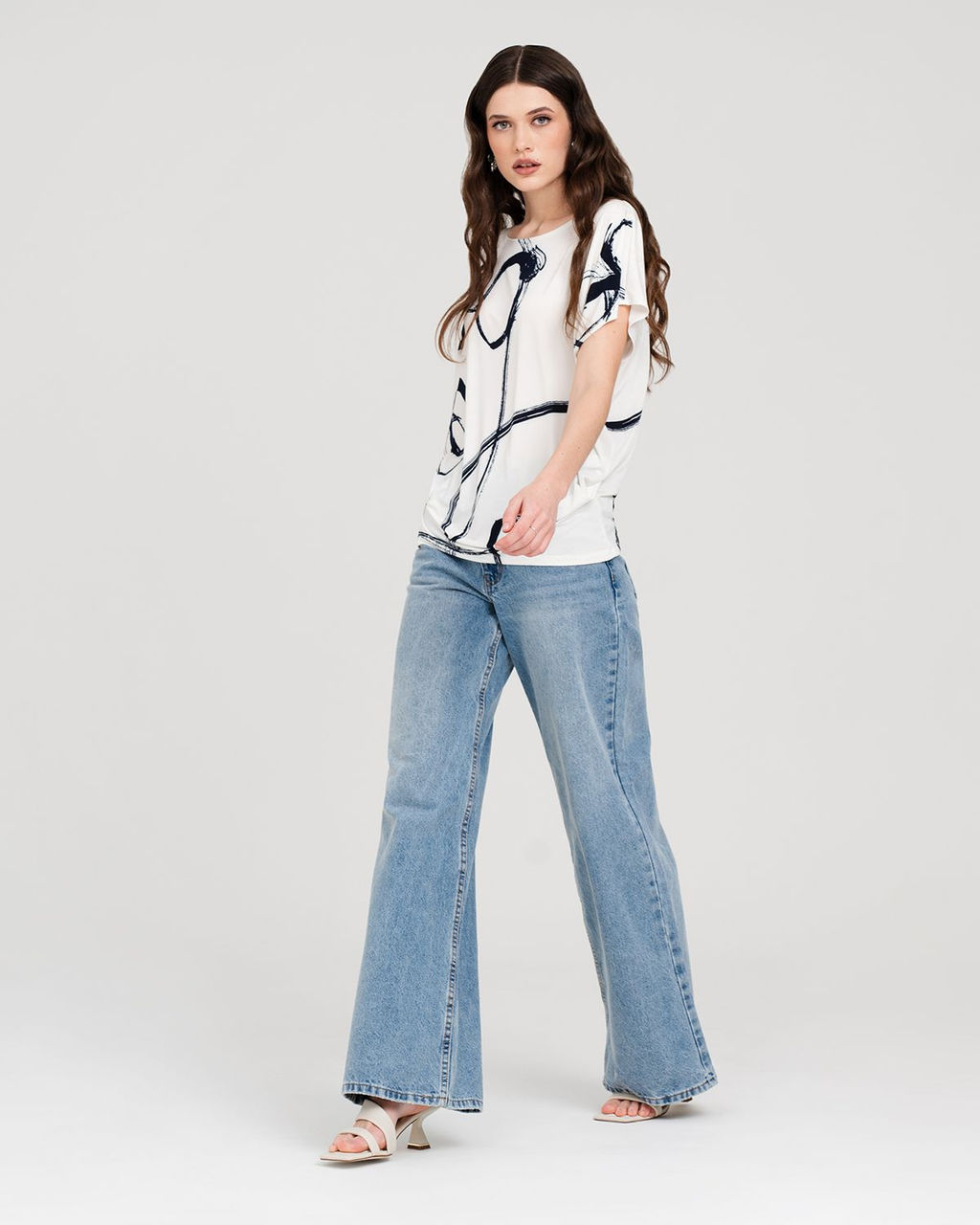 Футболка кимоно-баллон 02.8.35 - Sahar art lab фото 8