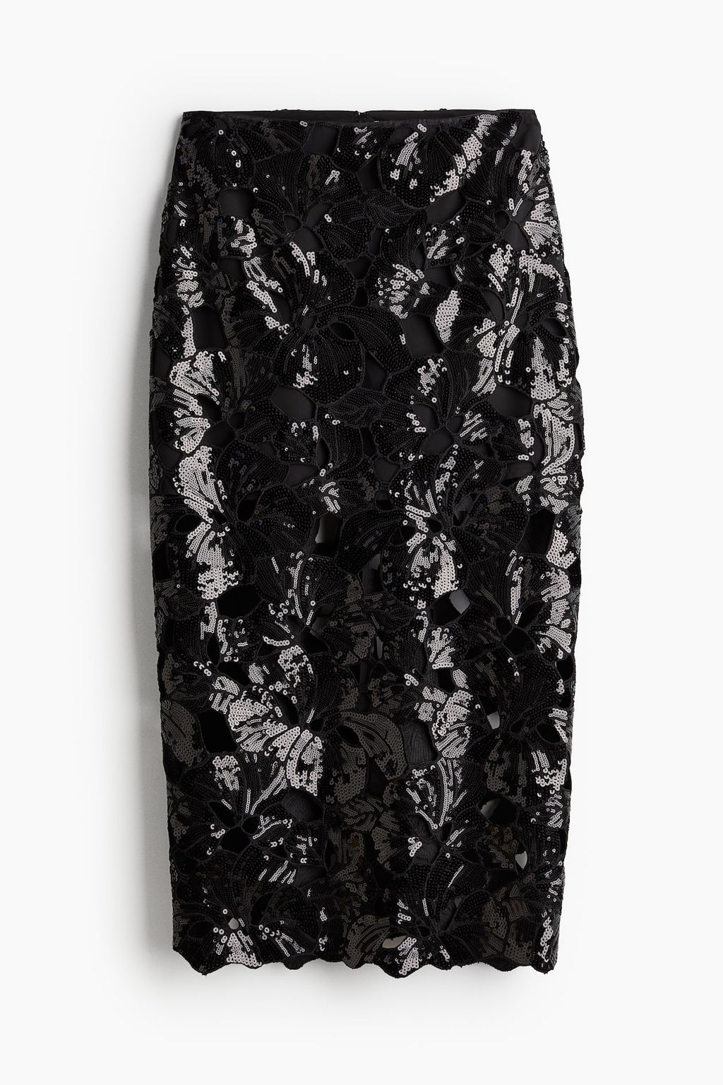 Falda de tubo con lentejuelas - H&m фото 4