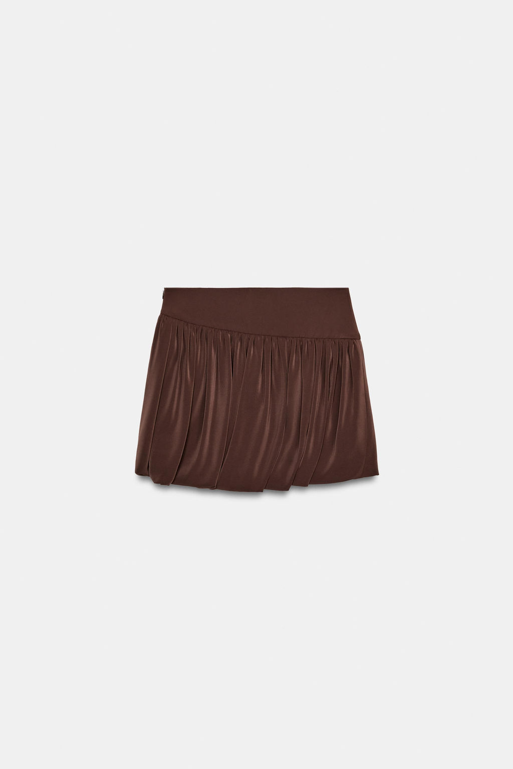 FALDA MINI GLOBO / Marr?n - Zara фото 7