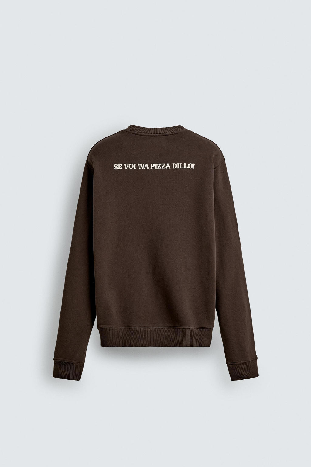 PIZZERIA LA MONTECARLO PRINTED SWEATSHIRT - Zara фото 22