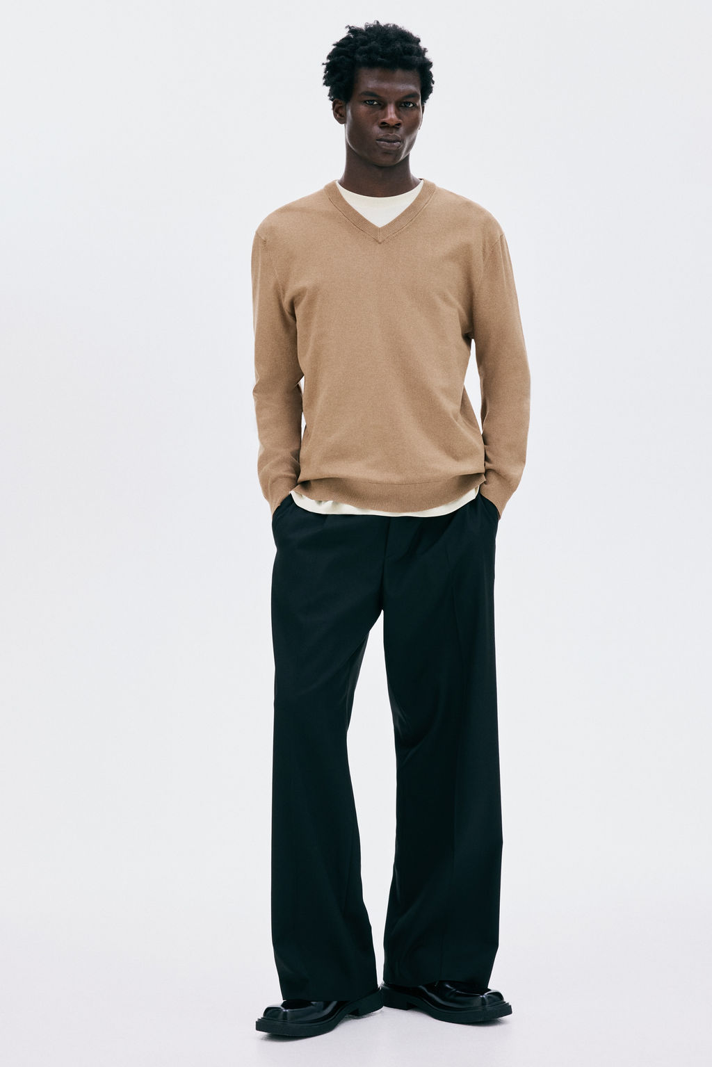 Jersey en punto fino Regular Fit - H&m фото 7