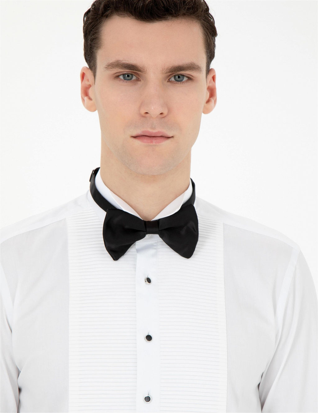 Beyaz Slim Fit Smokin G_mlek - Pierre cardin фото 2
