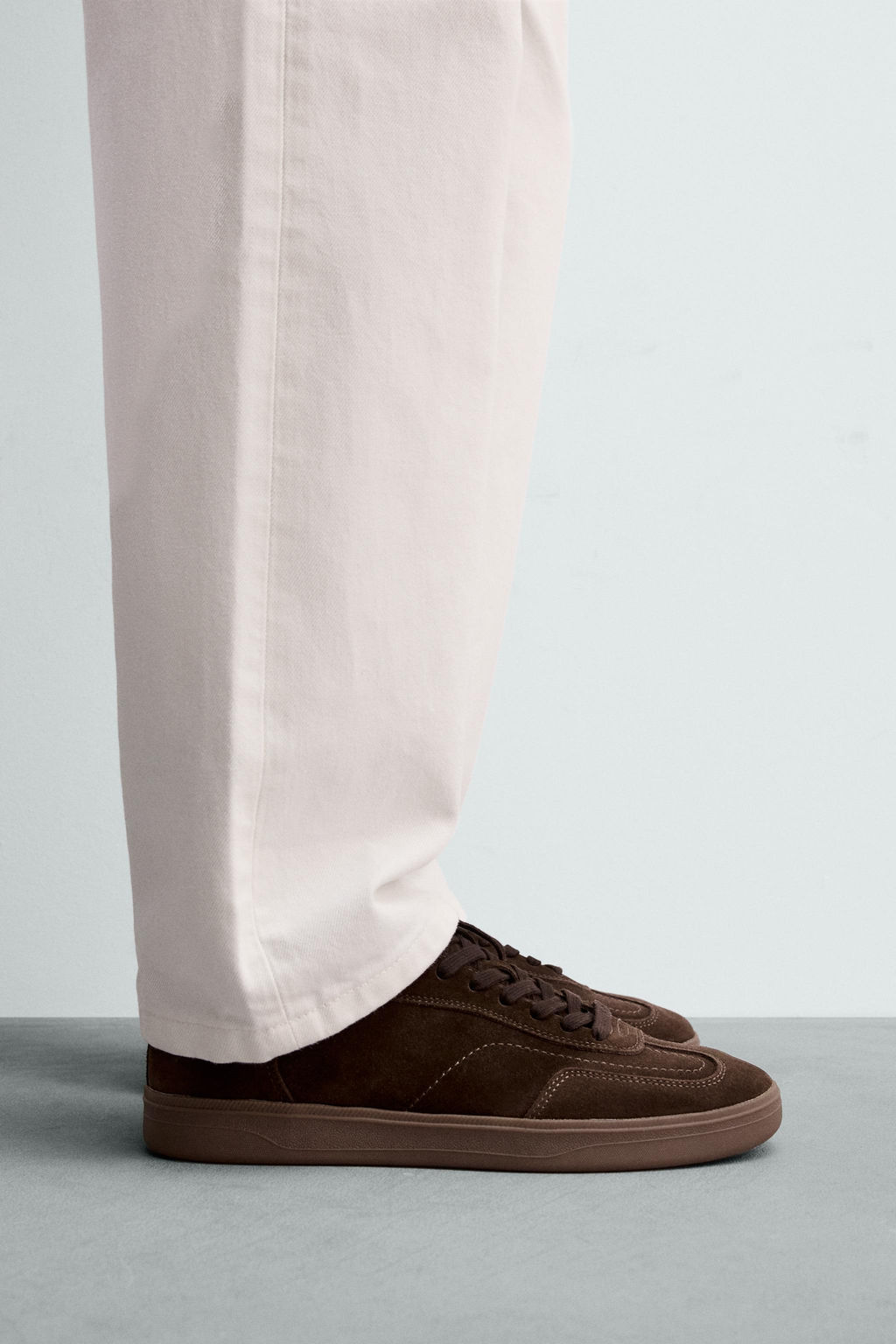 LEATHER TRAINERS - Zara фото 8