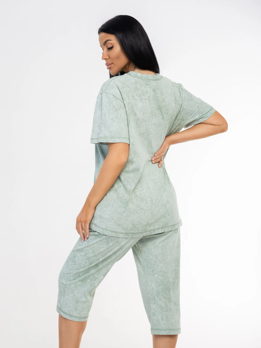 Костюм женский, цвет зеленый - Текс-плюс фото 5