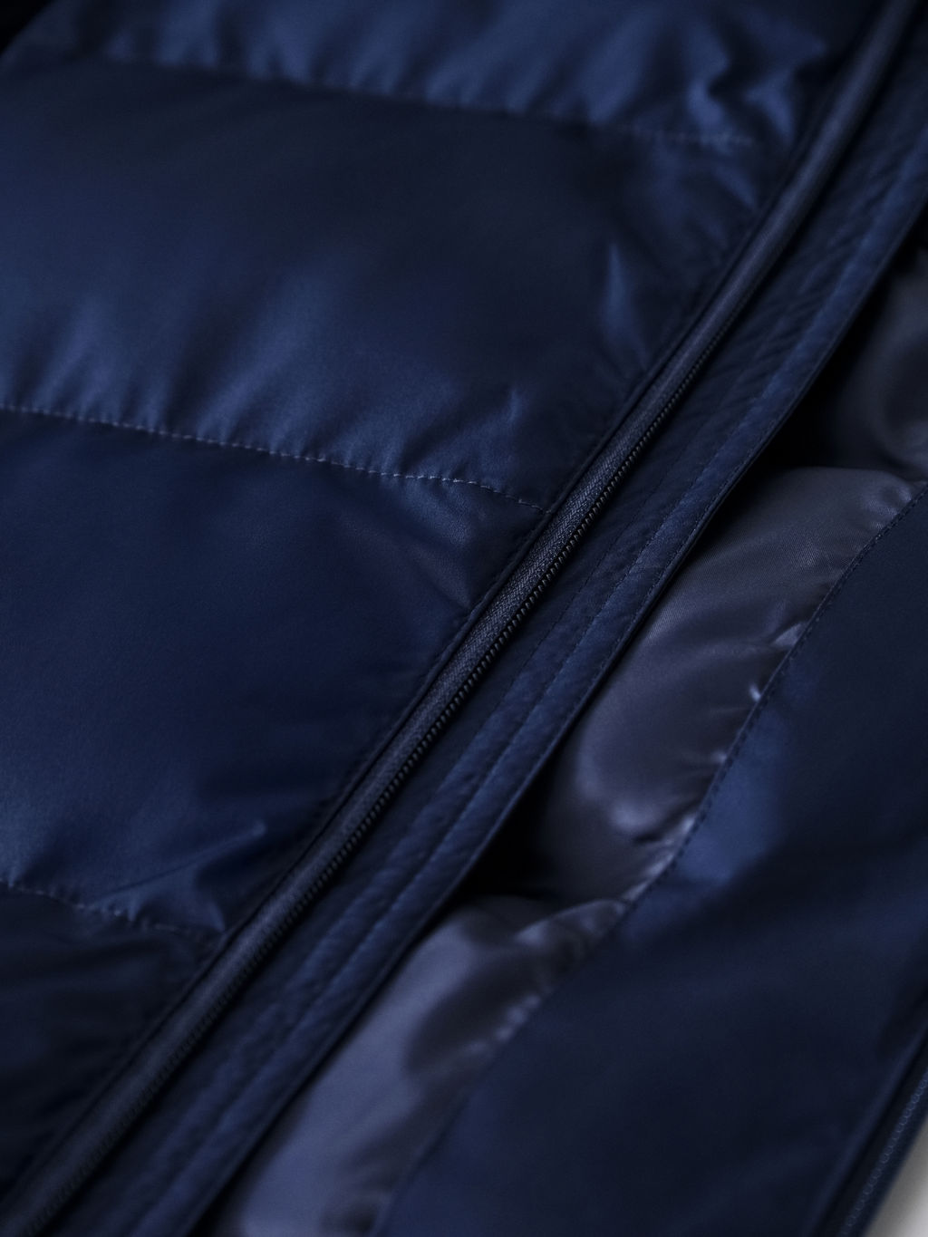 Пуховик FN Snowfall Long Dark Blue