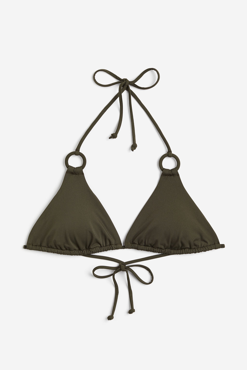 Top de bikini de tri?ngulo con relleno - H&m фото 2