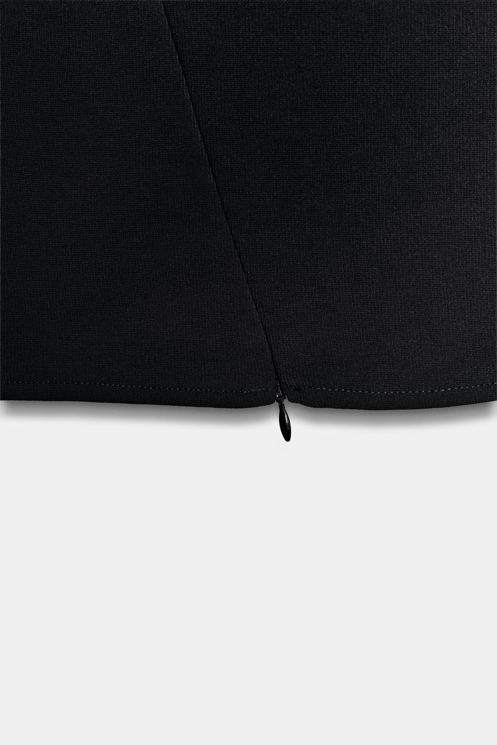 VESTIDO MINI STRETCH CREMALLERAS / Negro - Zara фото 6