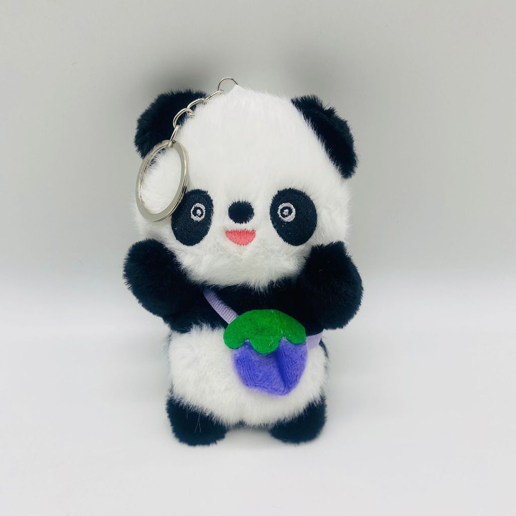 Мягкая игрушка брелок Панда с сумочкой 12 см в ассортименте - Storyland фото 11