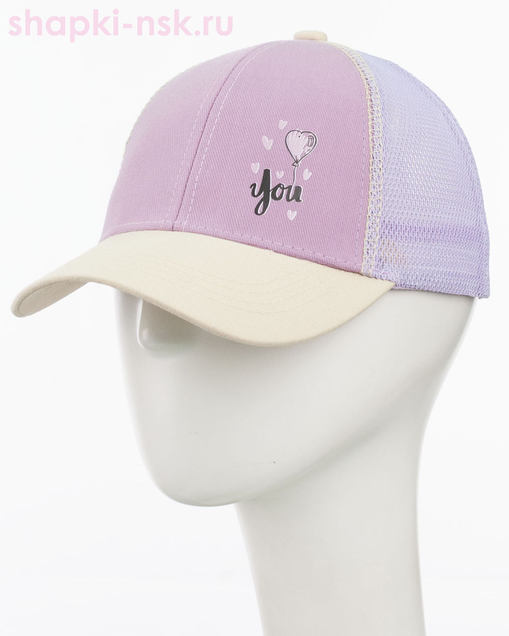 659-BS Бейсболка для девочки (52-54)