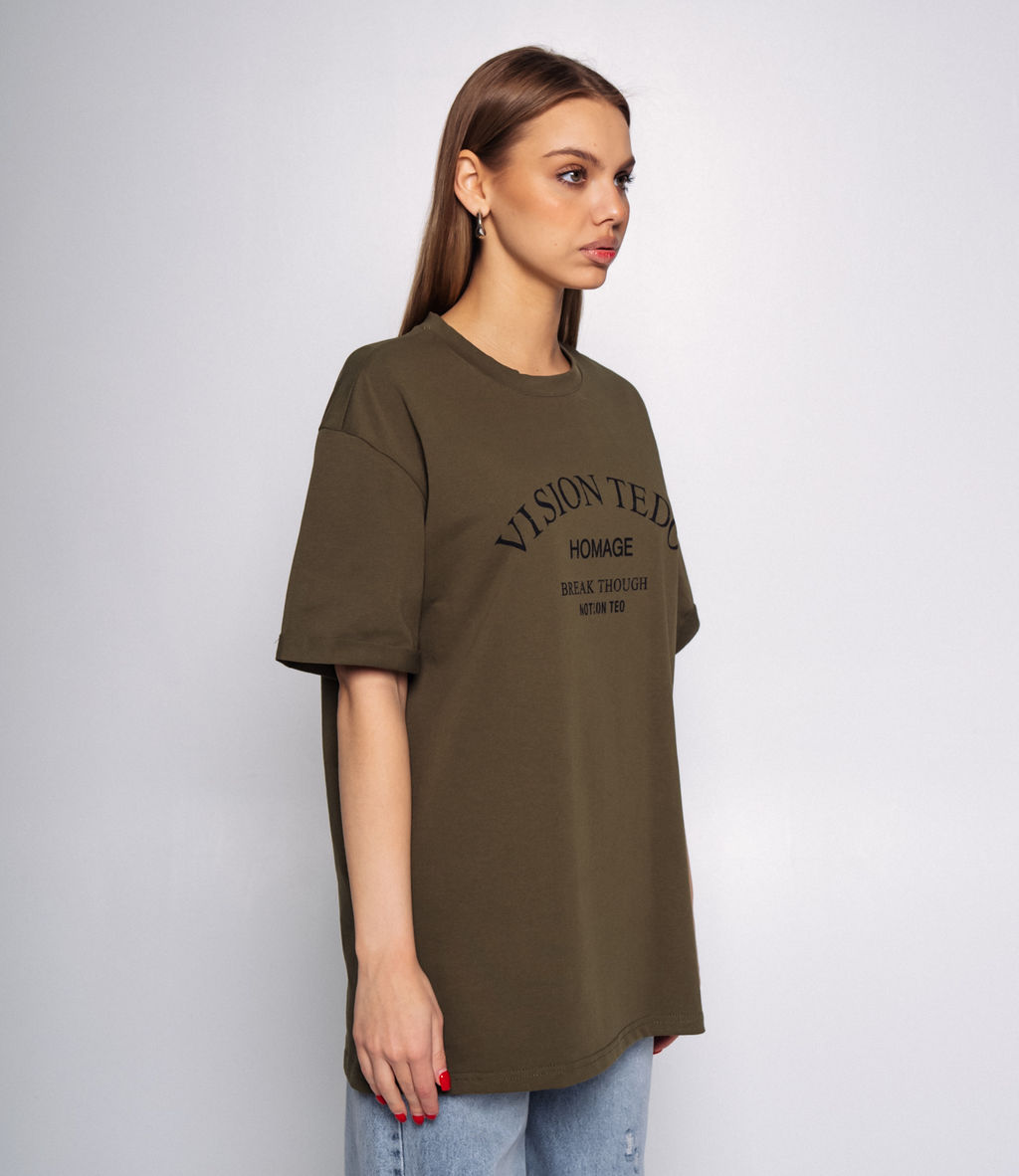 Футболка #КТ309 (3), хаки