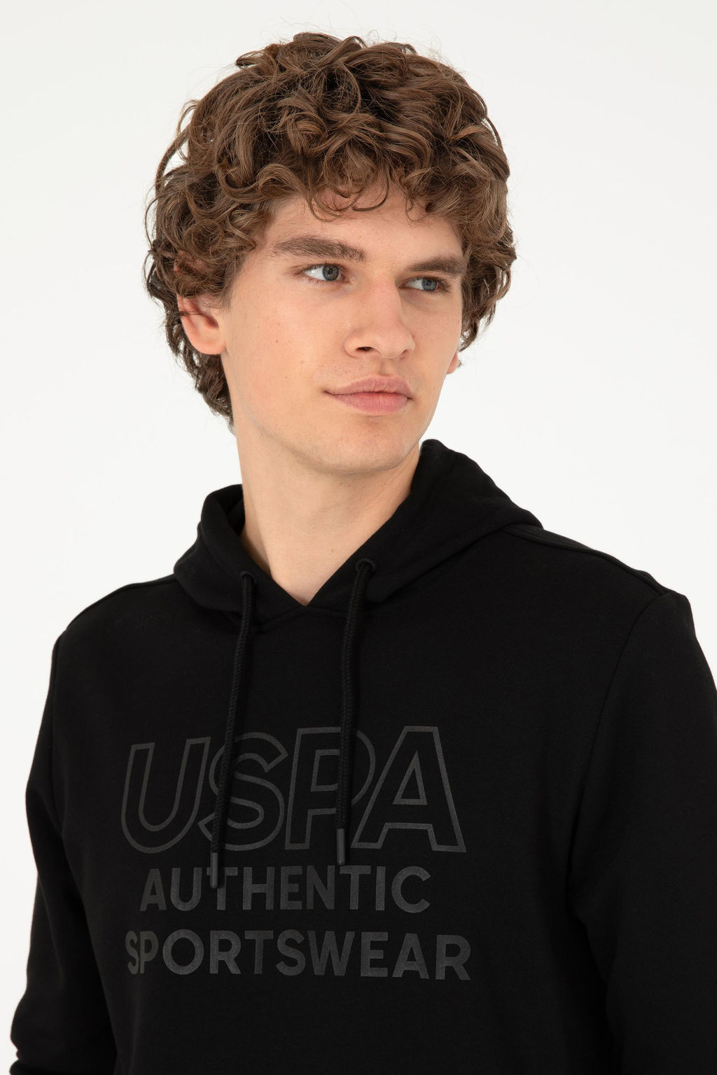 Мужской черный свитшот Неожиданная скидка в корзине - U.s. polo assn фото 2