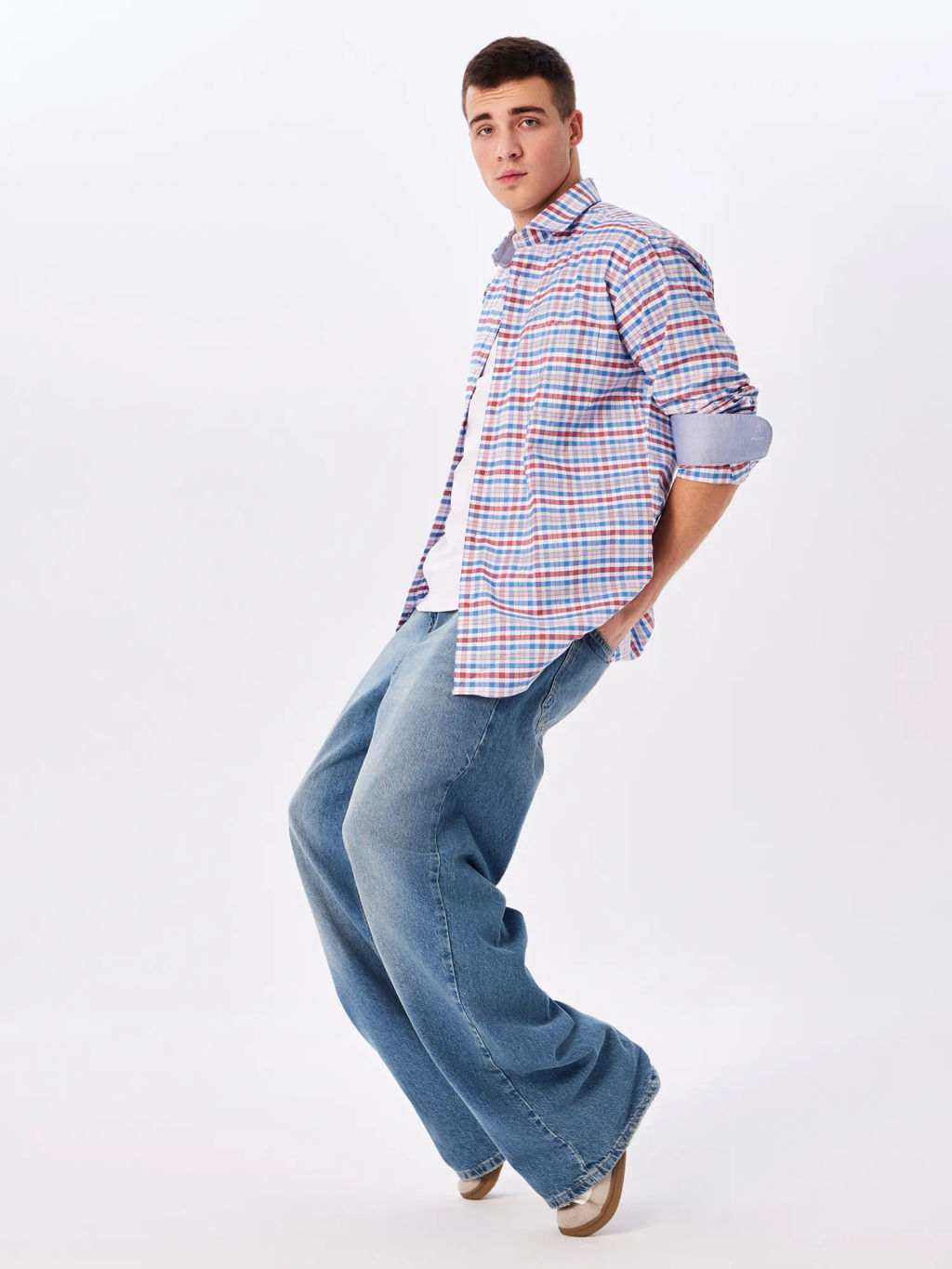 Сорочка мужская длинный рукав GREG 265/117/1166/1p STRETCH  фото 18