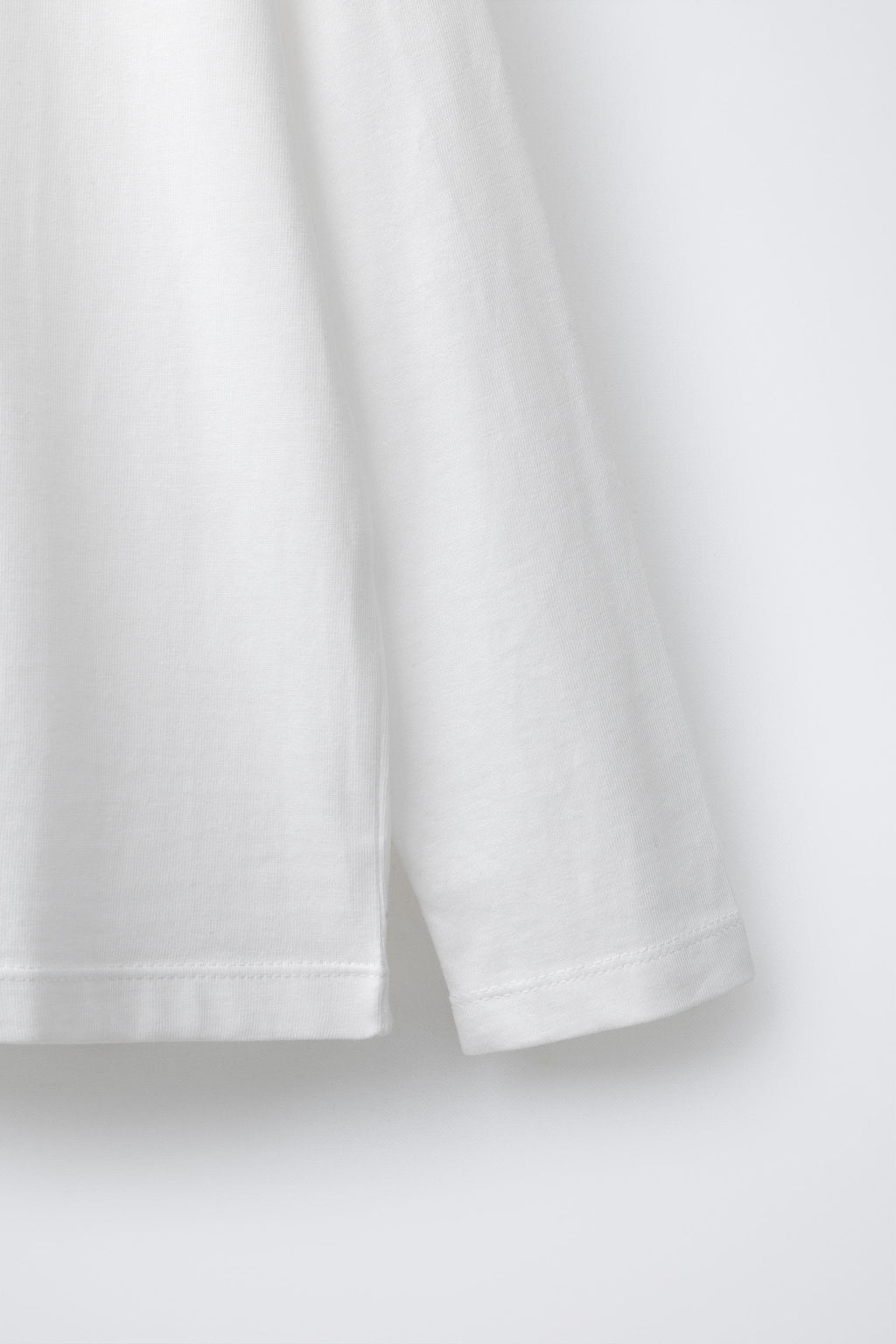 Футболка Zara Basic Medium Weight белая