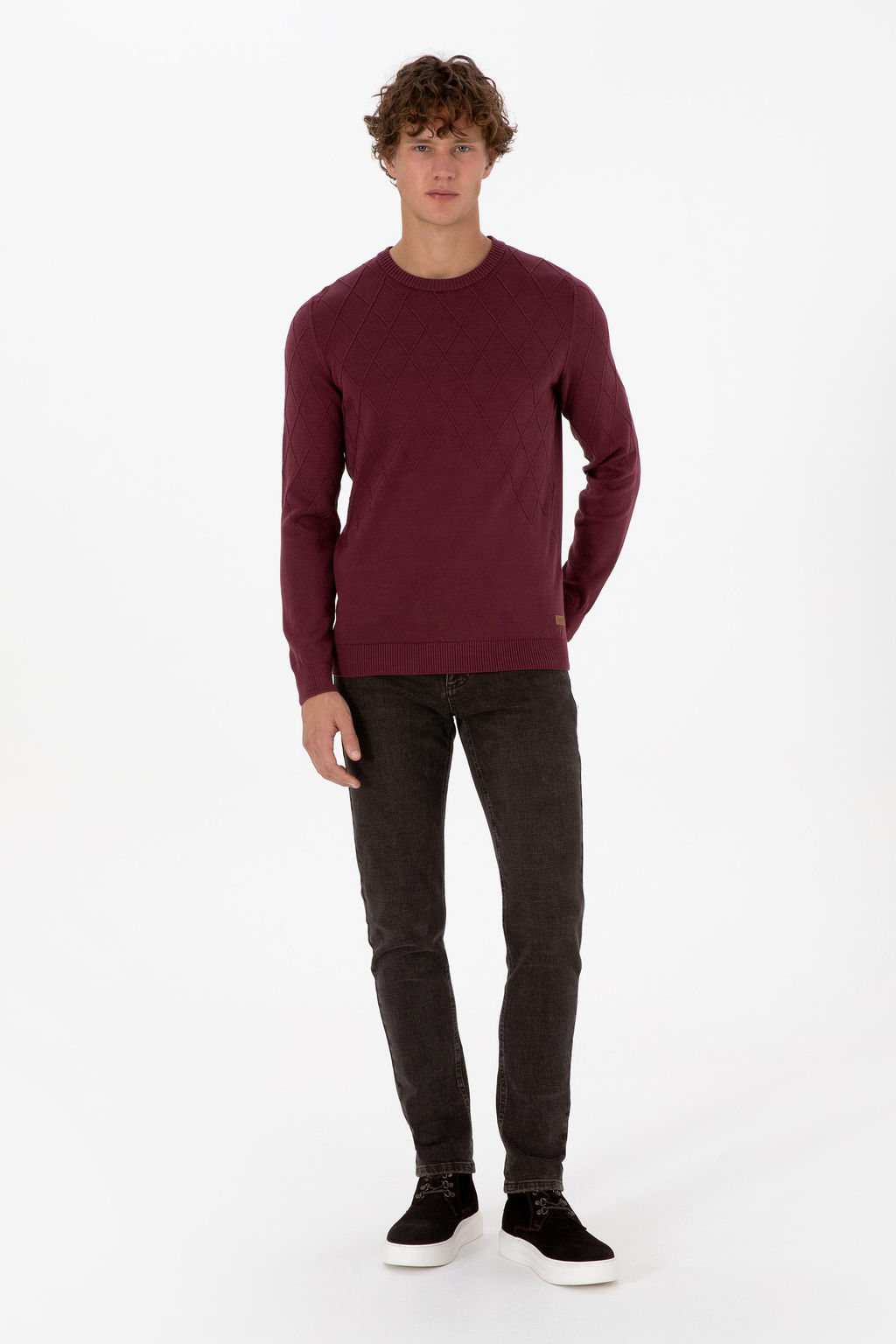 Erkek Bordo Kazak Sepette S_rpriz _ndirim - U.s. polo assn фото 4