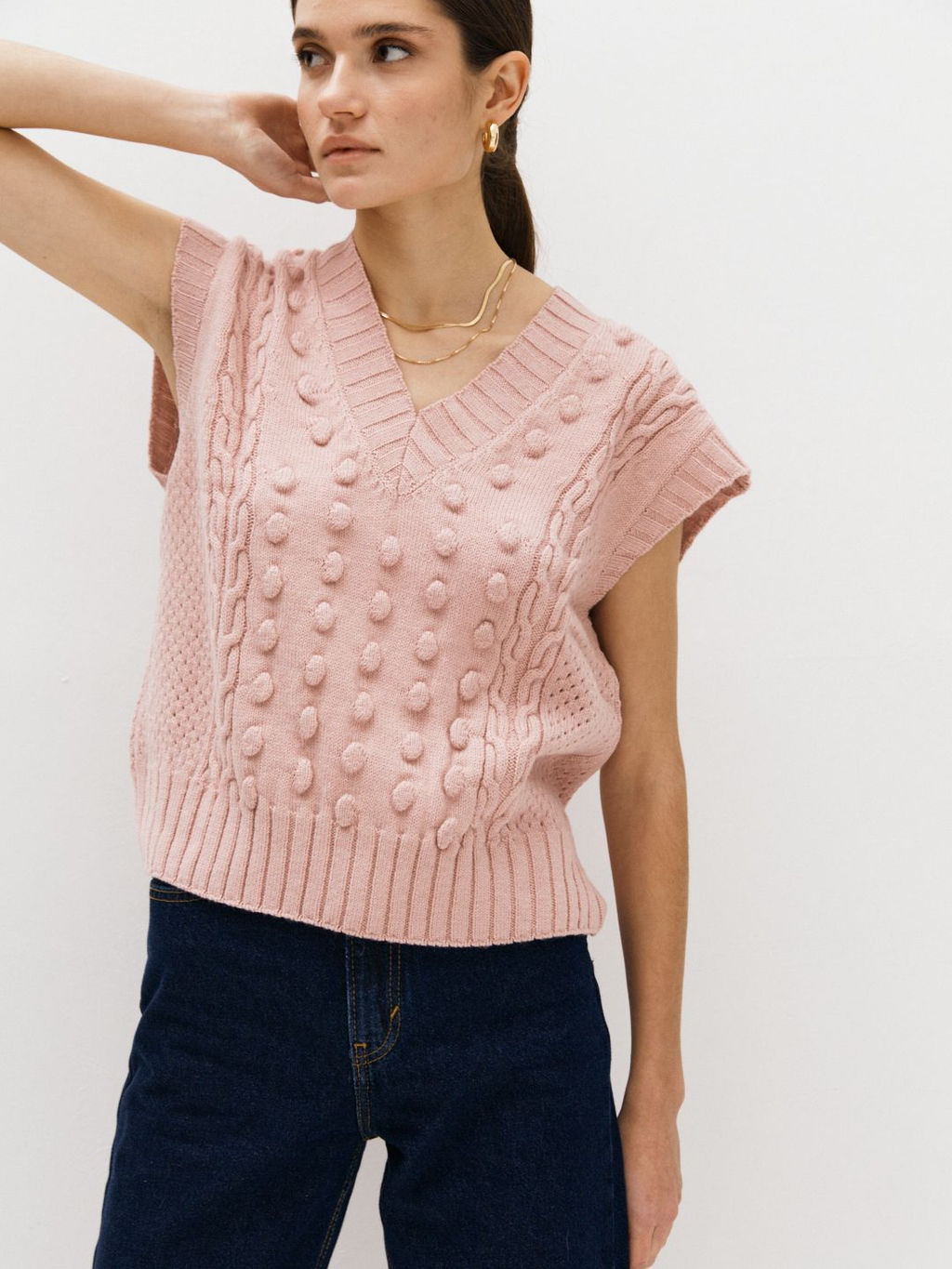 Жилет 121.080003/розовый