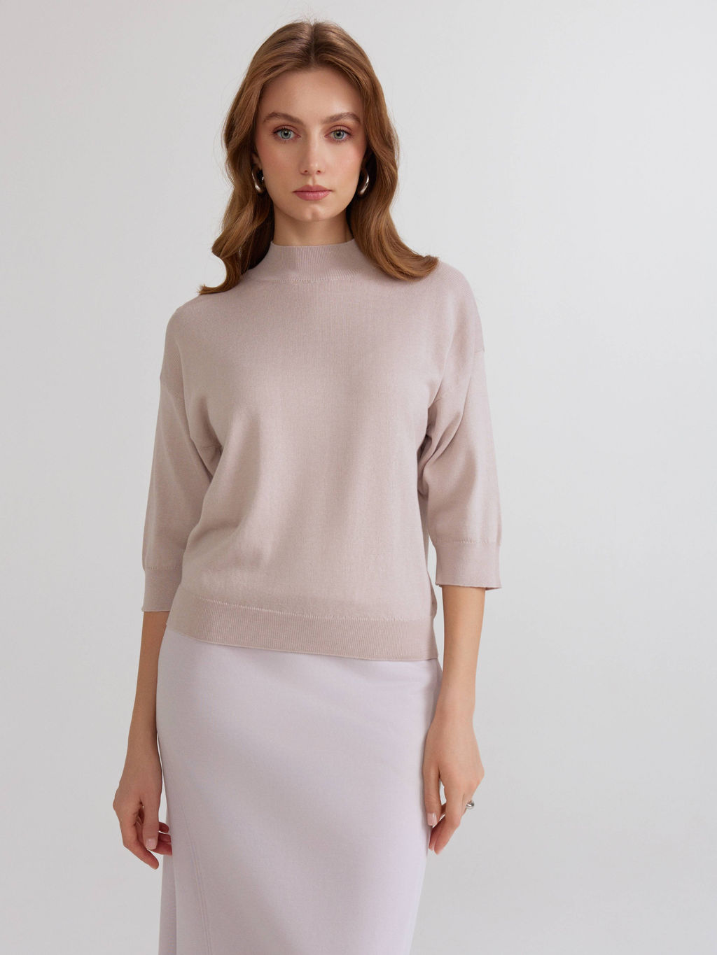 CONTE LDK2453 Джемпер женский beige - Conte elegant фото 5
