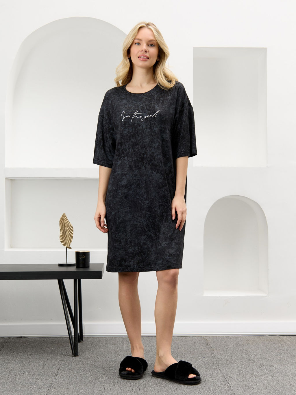 Туника Миэла-1 из вискозы с эффектом варенка VIOTEX - Виотекс фото 42