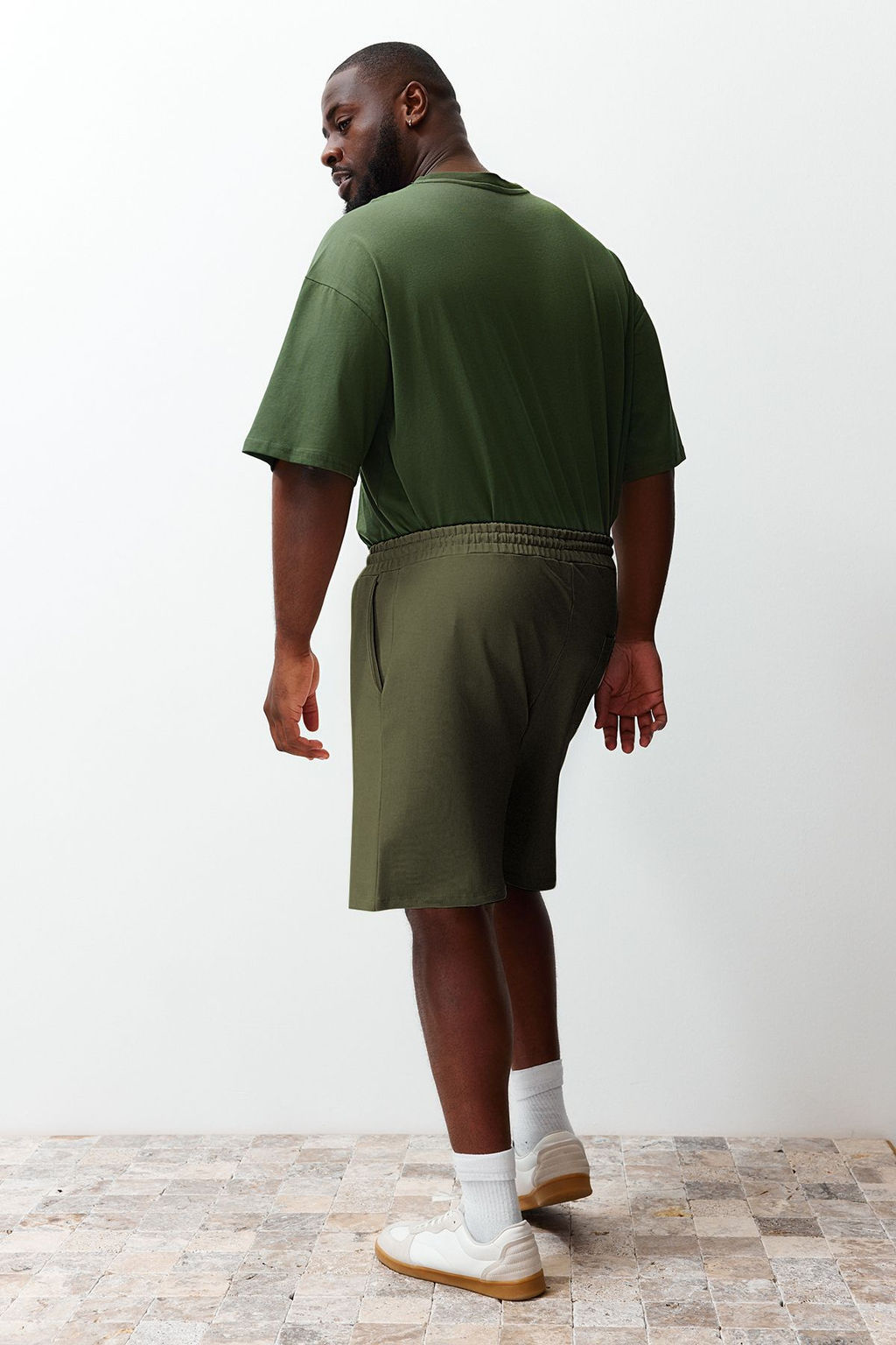 TRENDYOL MAN Buyuk Beden Siyah Regular/Normal Kesim Rahat %100 Pamuklu Basic Sort TMNSS24AP00001 - Trendyolmilla фото 6