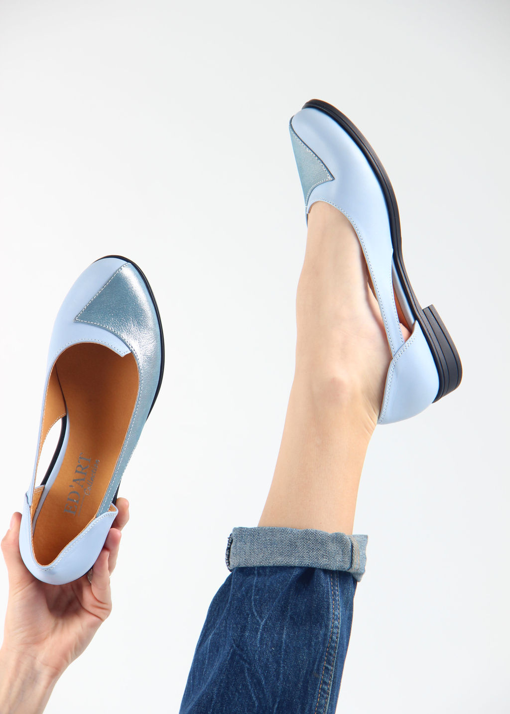 Туфли EDART 160.madonna bl. голубой ангел голубая астана  фото 14