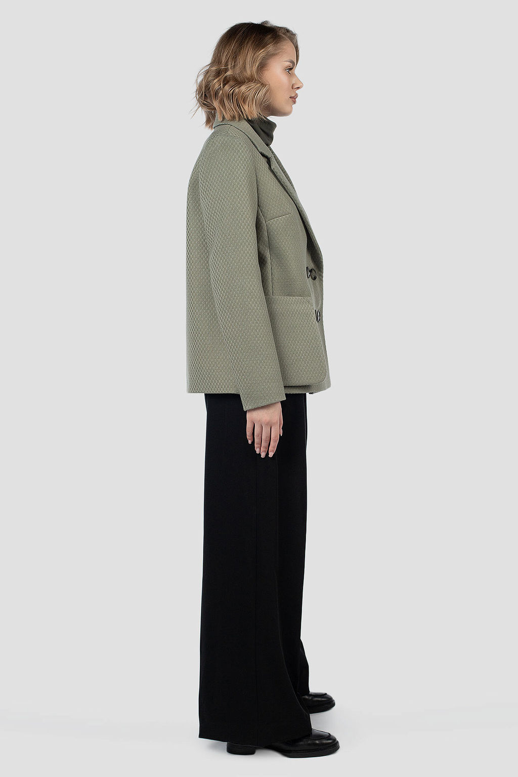 01-12140 Пальто женское демисезонное - El podio фото 5