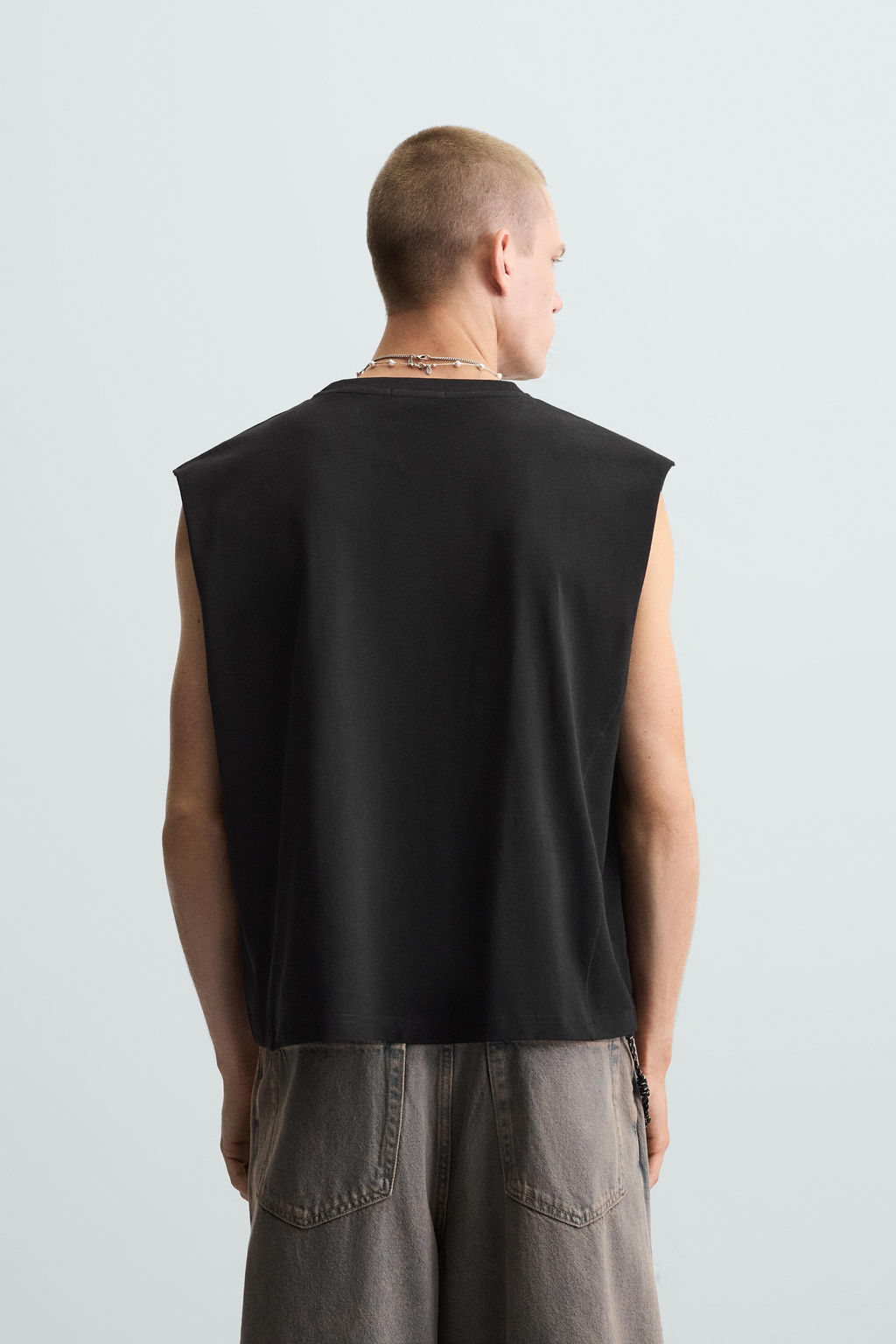 SLOGAN PRINT TANK TOP - Zara фото 3