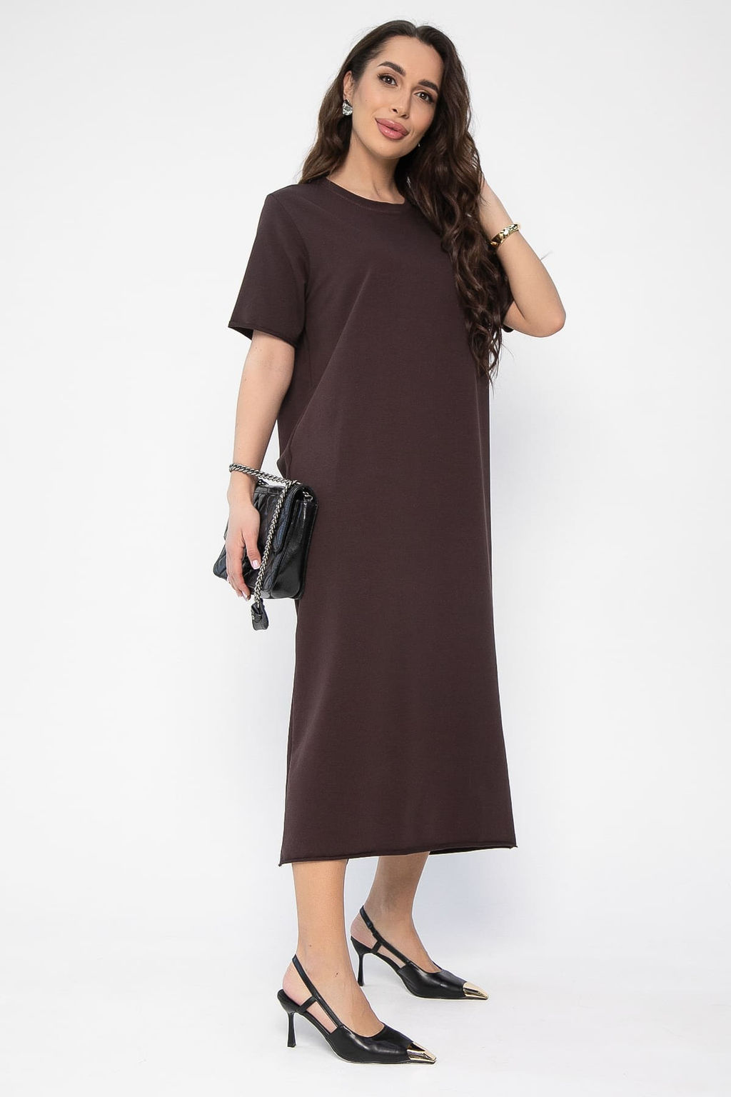 Платье Тейлор (коричневое) П13660-22М - Lt collection фото 7