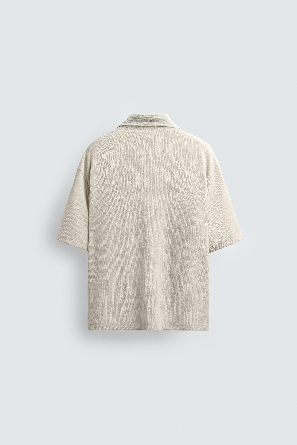 TEXTURED RELAXED FIT SHIRT - Zara фото 8