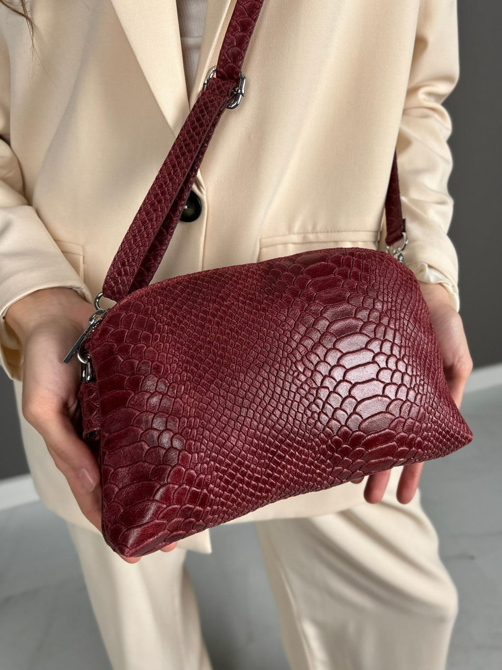 Сумка женская из телячьей кожи - Sefaro collection фото 14