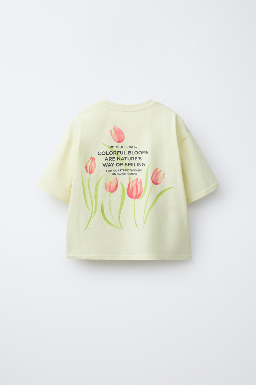 CAMISETA ESTAMPADO FLORES / Lima - Zara фото 2