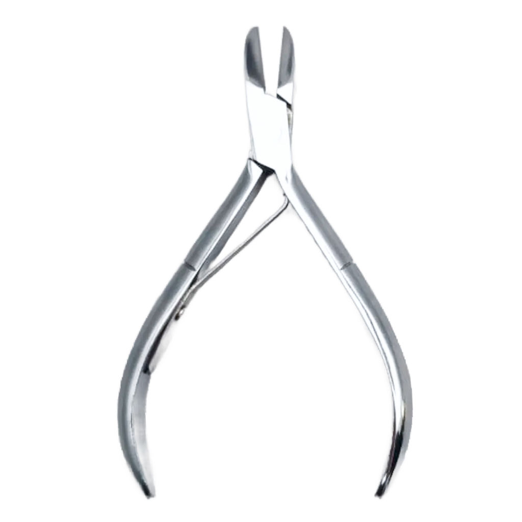 YOKO Кусачки педикюрные для ногтей / Ellis RK 009, одинарная пружина, ручная заточка, 15 мм