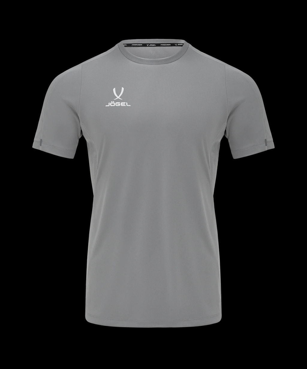 Футболка тренировочная JOGEL PREMIER PerFormDRY Training Poly Tee, серый  фото 2