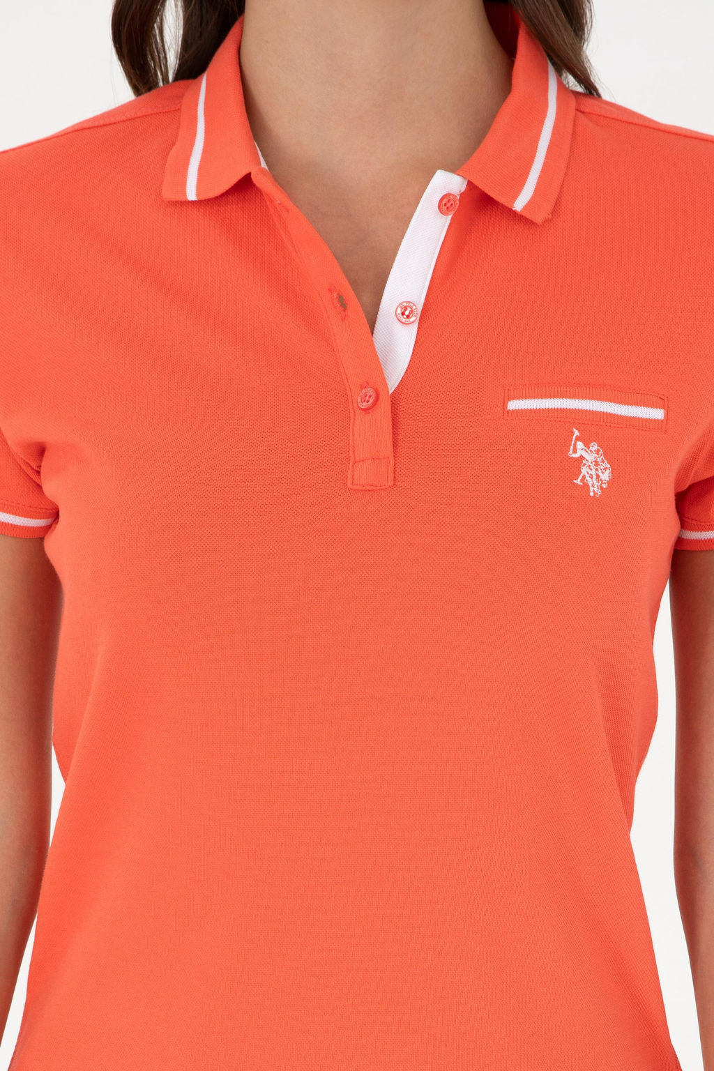 Женская футболка с цветком граната Неожиданная скидка в корзине - U.s. polo assn фото 13