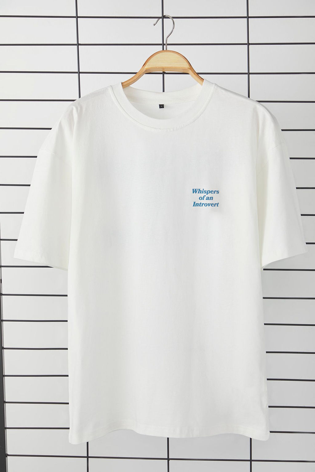 TRENDYOL MAN Ekru Unisex Oversize/Genis Kesim Kabar?k S?rt Bask?l? %100 Pamuk T-Shirt TMNSS25TS00025 - Trendyolmilla фото 5