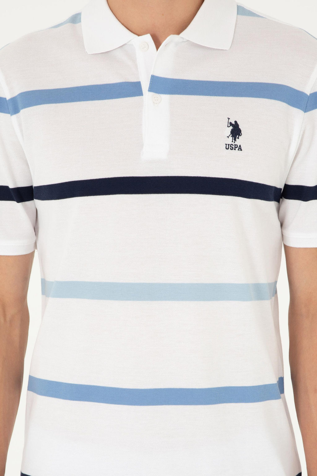 Мужская темно-синяя футболка Неожиданная скидка в корзине - U.s. polo assn фото 13