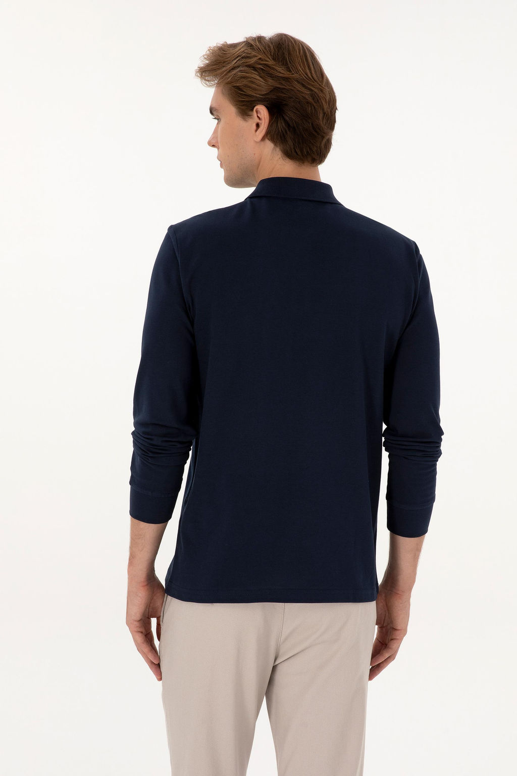 Erkek Lacivert Basic Sweatshirt Sepette S_rpriz _ndirim - U.s. polo assn фото 5