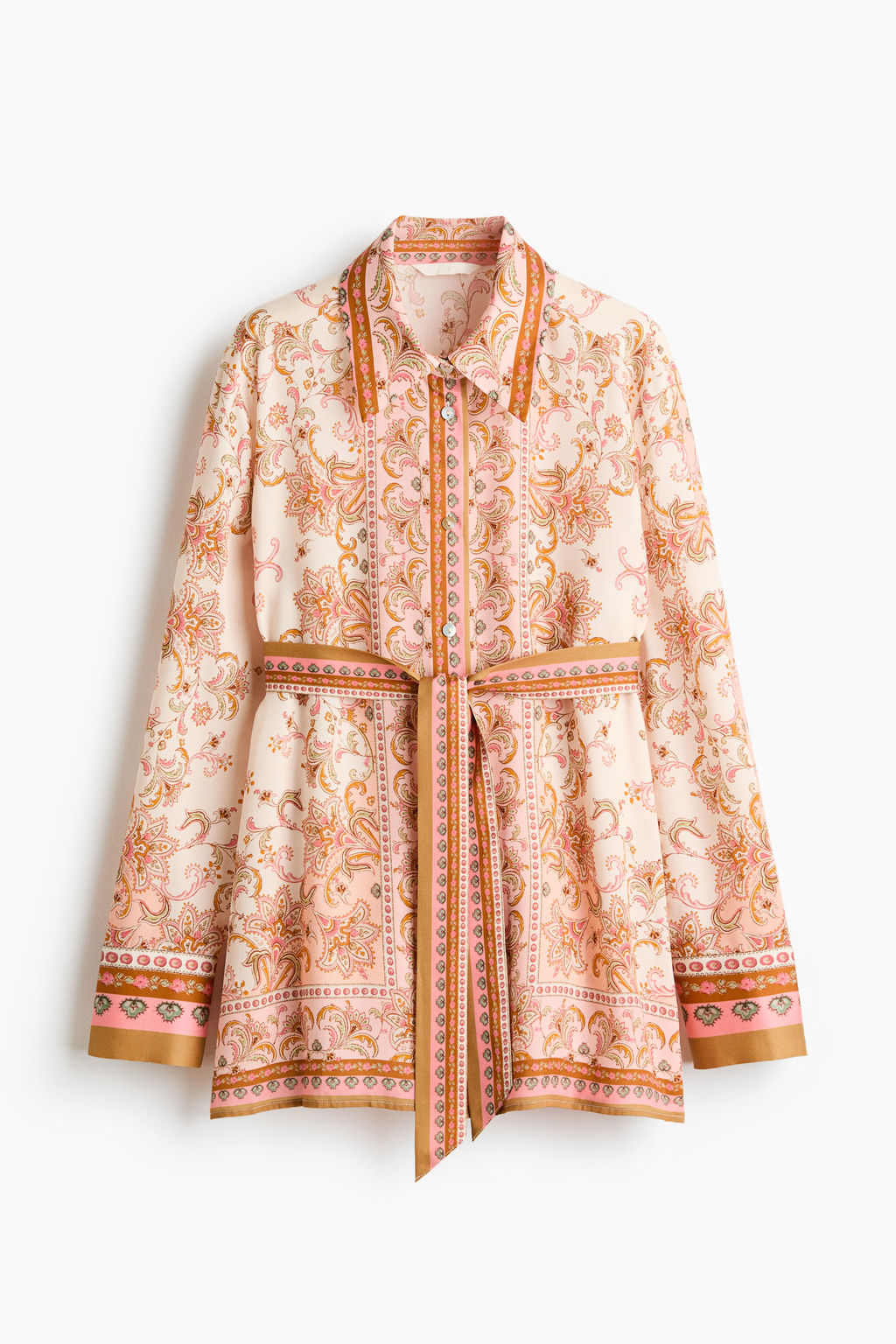 Camisa estampada en lyocell - H&m фото 6