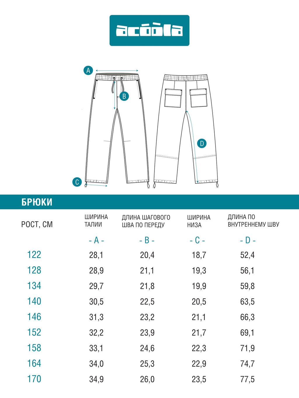ACOOLA / Брюки на подкладке детские для мальчиков Fasto черный фото 4