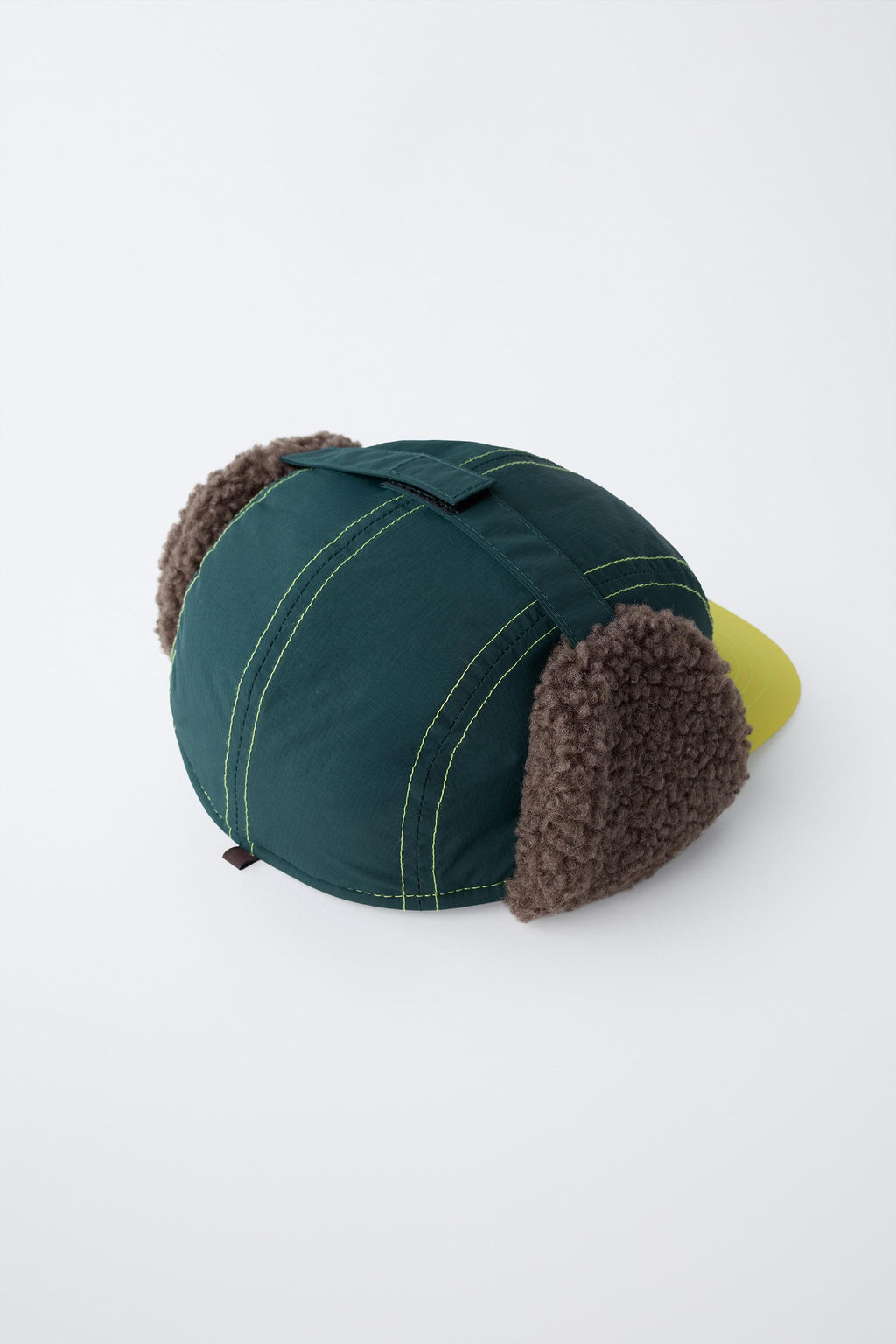 FAUX SHEARLING SKI COLLECTION CAP