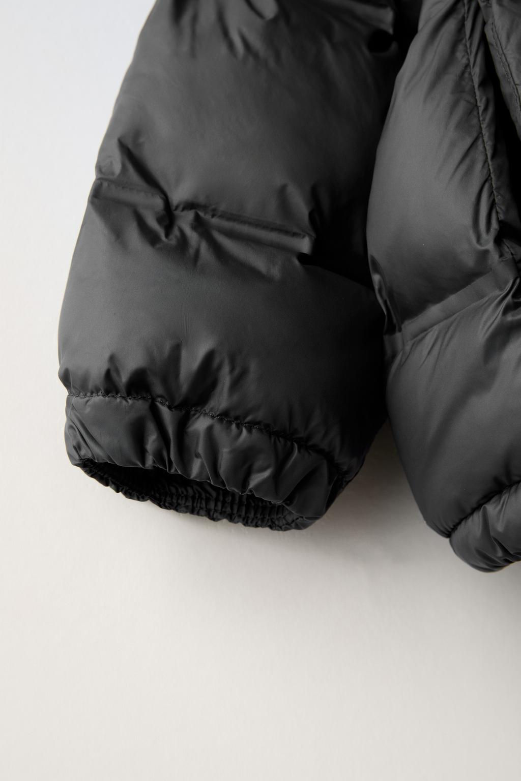 WATER-REPELLENT HOODED PUFFER JACKET - Zara фото 10