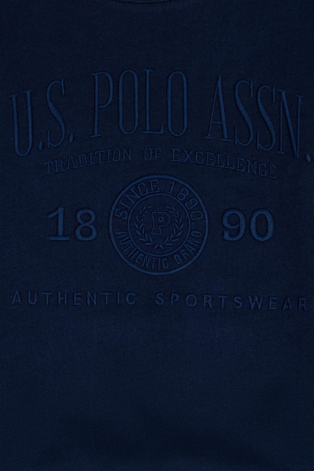 U. S. Polo Assn Детский темно-синий свитшот с круглым вырезом - U.s. polo assn фото 6