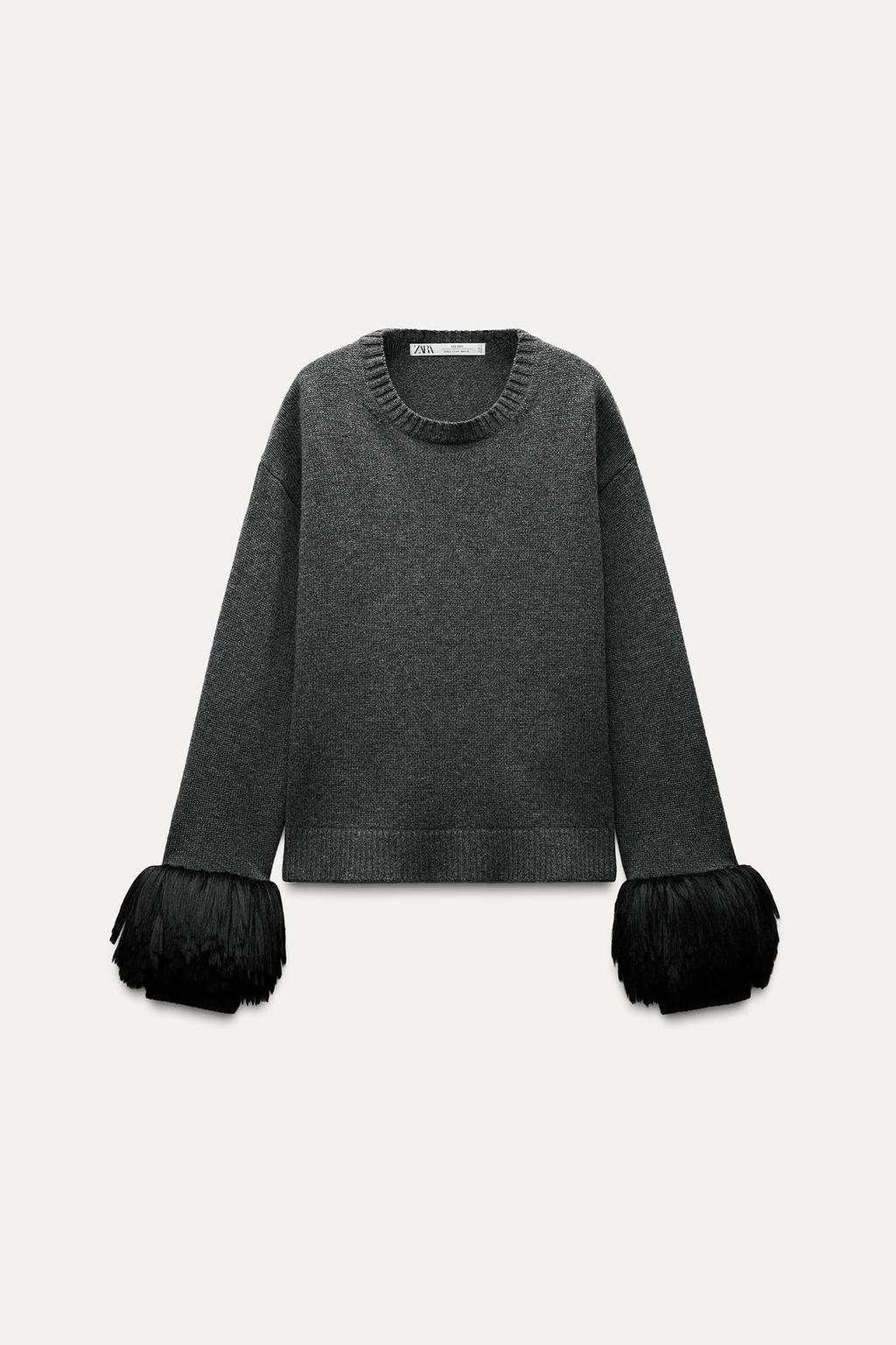 100% WOOL LIMITED EDITION SWEATER - Zara фото 2