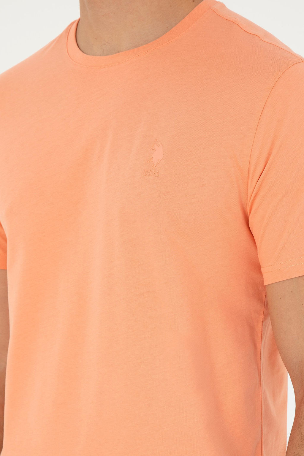 Мужская базовая футболка Salmon - U.s. polo assn фото 7
