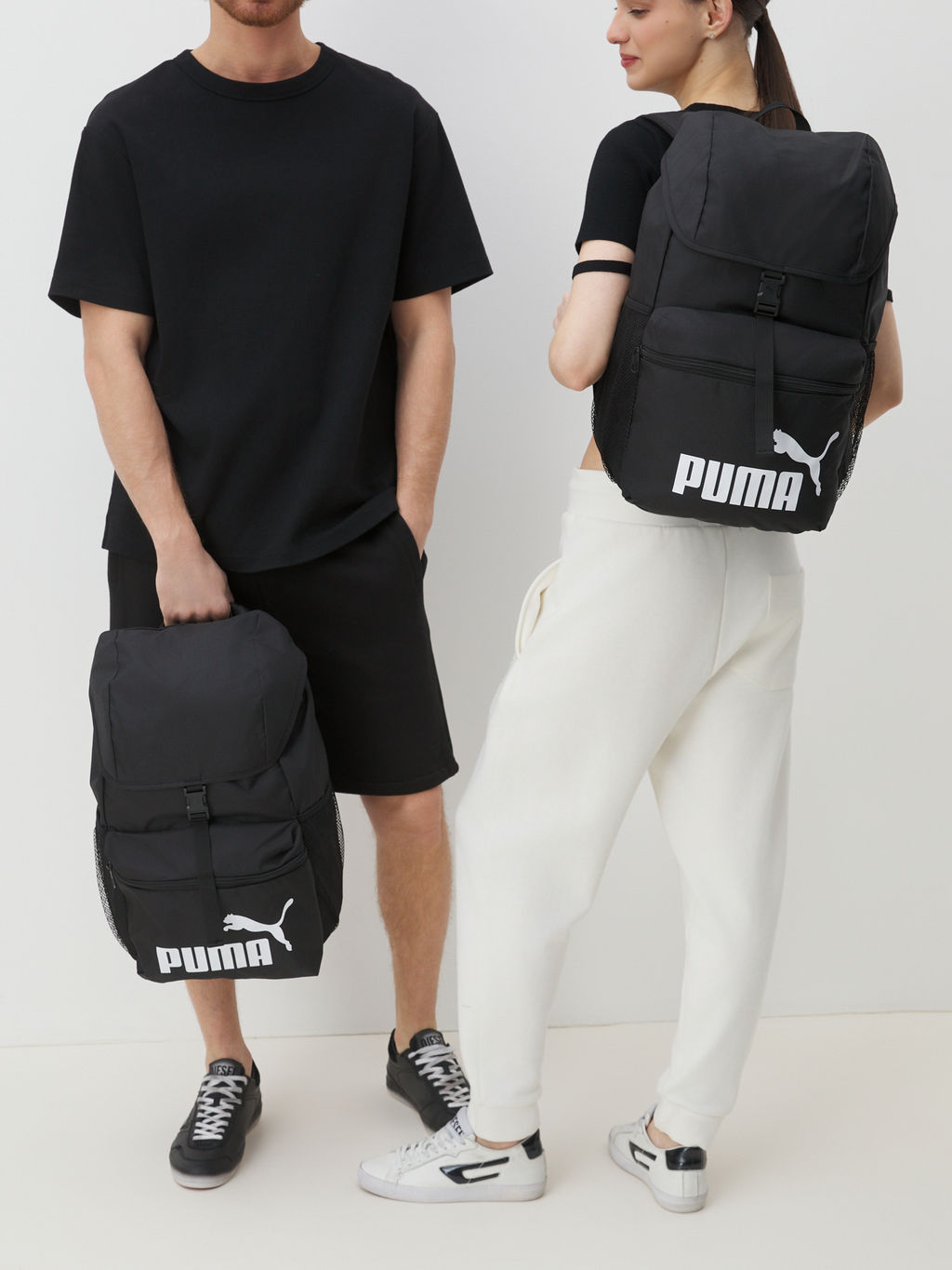 Рюкзак PUMA PUMA Phase Hooded Backpack Артикул 4301780, черный