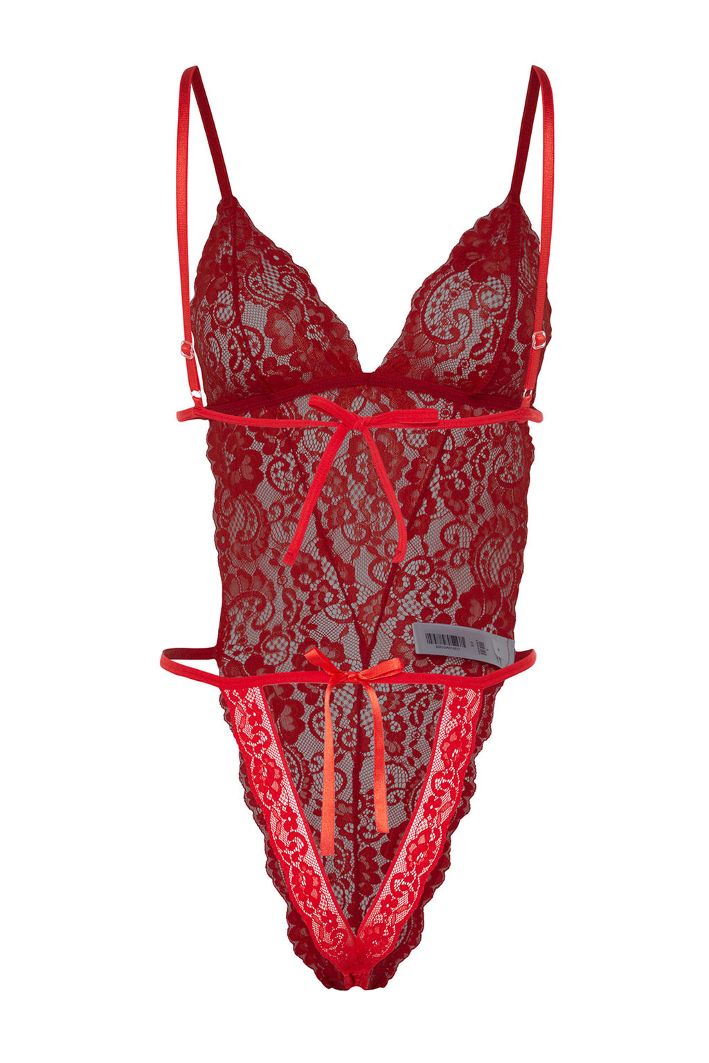 TRENDYOLMILLA Siyah Dantelli Ip Ask?l? C?tc?tl? Orme Body THMAW23BD00008  фото 8