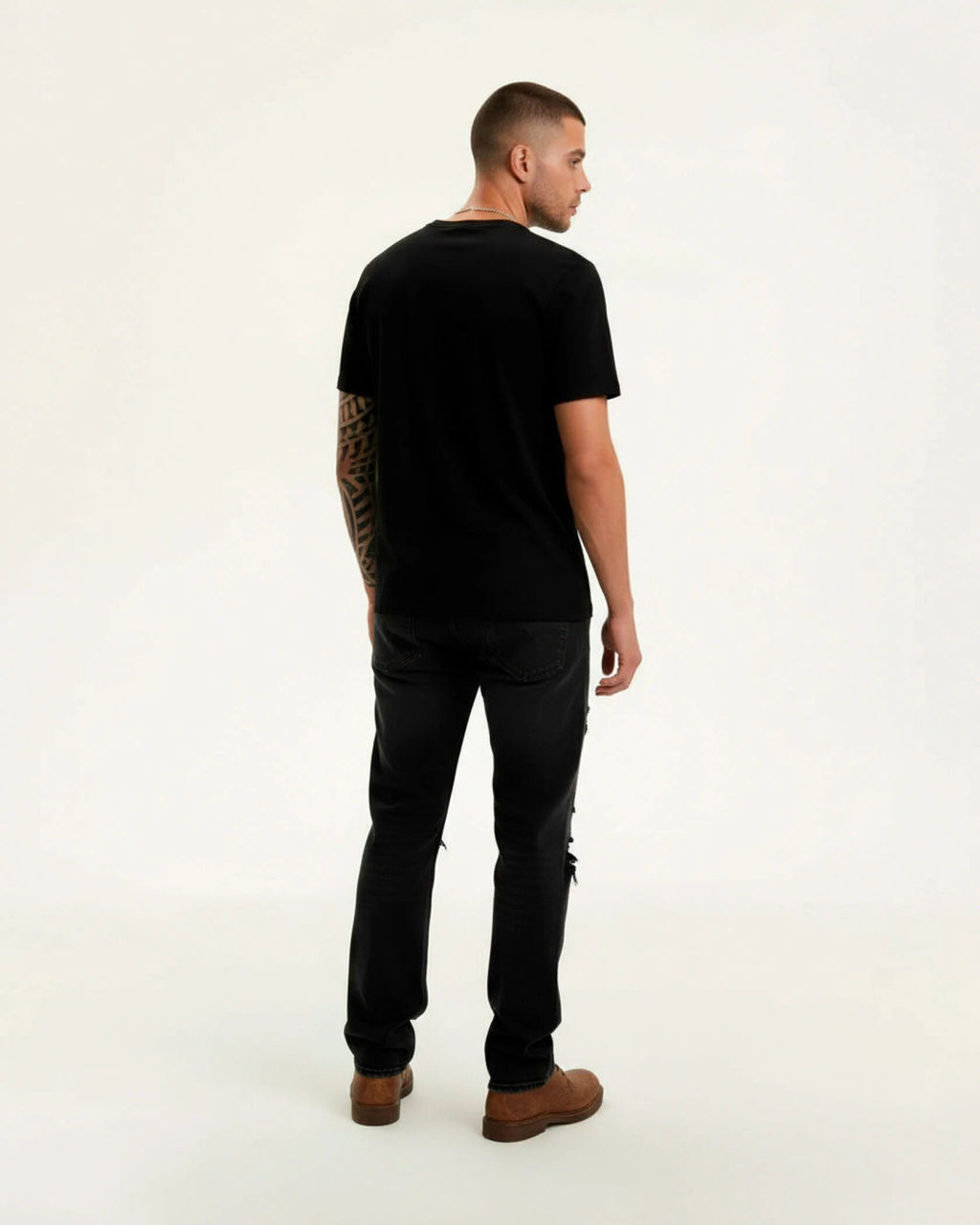 Базовая черная футболка Soft - Argo classic фото 7